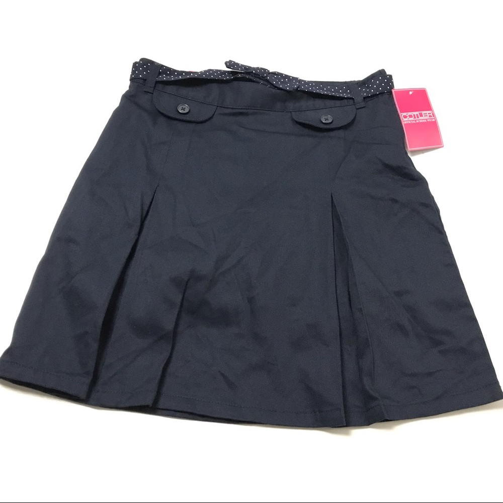 Cotler Girls Skort Skirt School Uniform Size 14